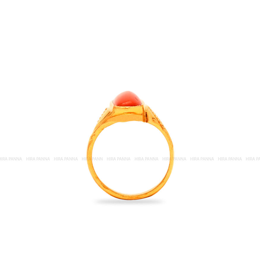 Handmade Coral Ring