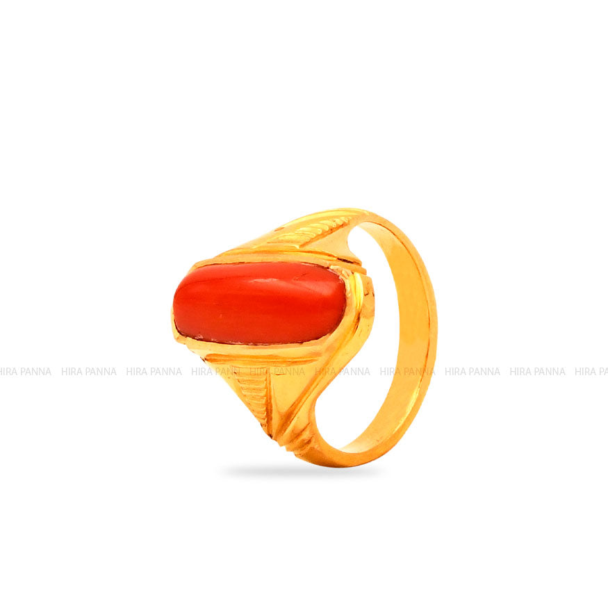 Handmade Coral Ring