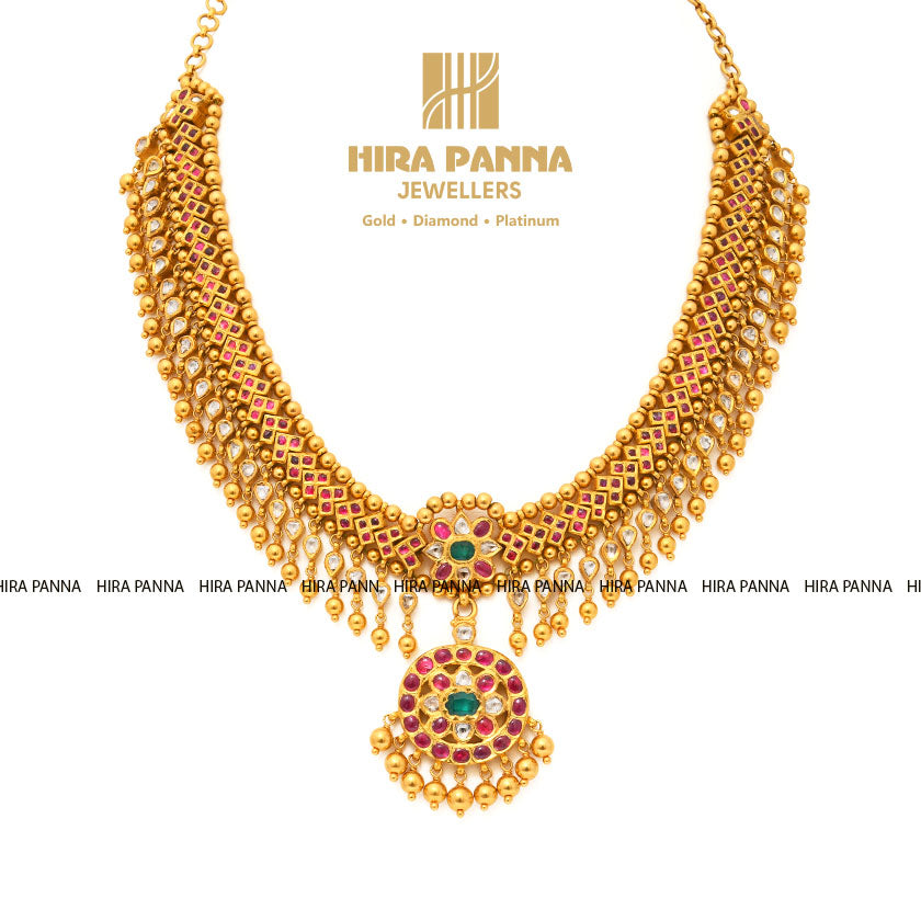 Kundan Polki Neckwear