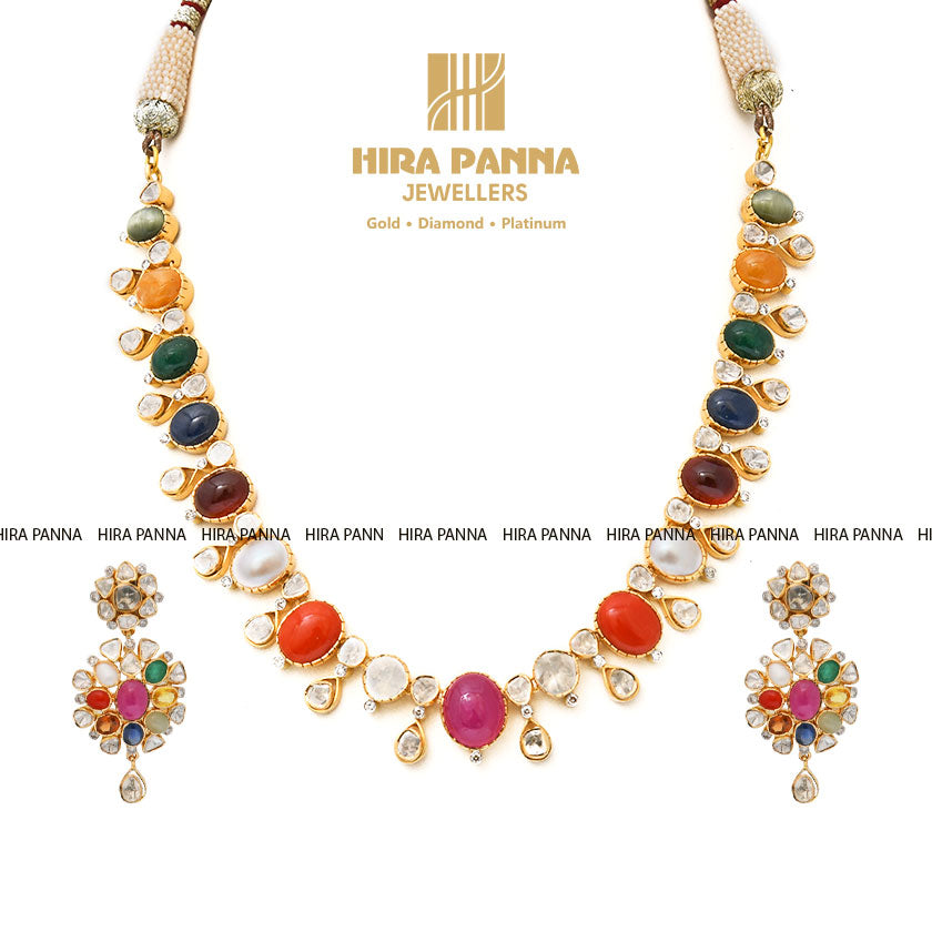 Navaratna Neckwear Set