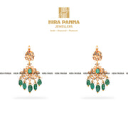 Diamond Polki Neckwear Set