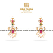 Triple Cut Diamond Neckwear Set