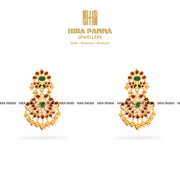 Mango Diamond Polki Neckwear Set