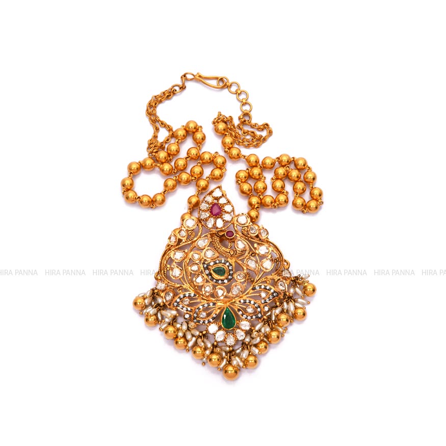 Special Chain & Jadau Pendant