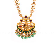 Pearl Mala & Jadau Pendant