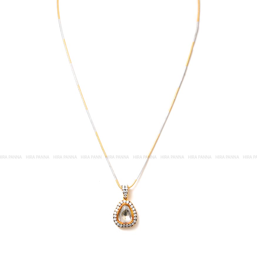 Special Chain & Jadau Pendant & Earrings