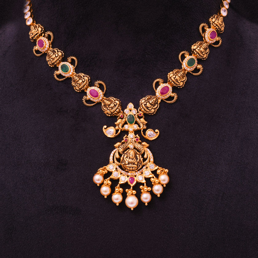 Antique Lakshmi Pachi Neckwear