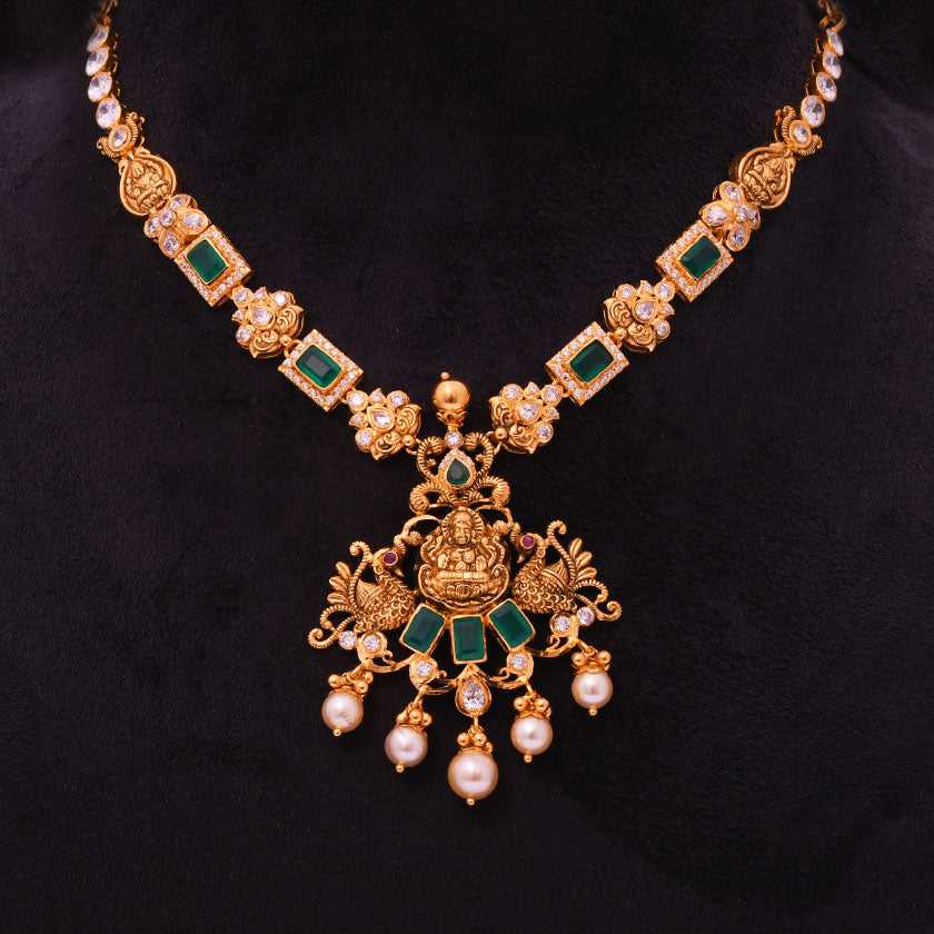 Antique Lakshmi Pachi Neckwear