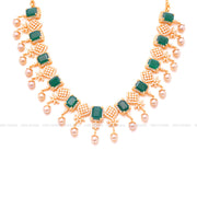 Swarovski Emerald Fancy Neckwear
