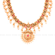 Antique Fancy Pachi Lakshmi Neckwear