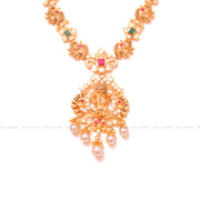 Antique Pachi Lakshmi Neckwear