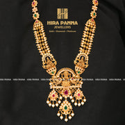 Fancy Peacock Lakshmi Devi Neckwear