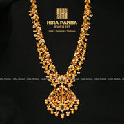 Fancy Peacock Lakshmi Devi Neckwear