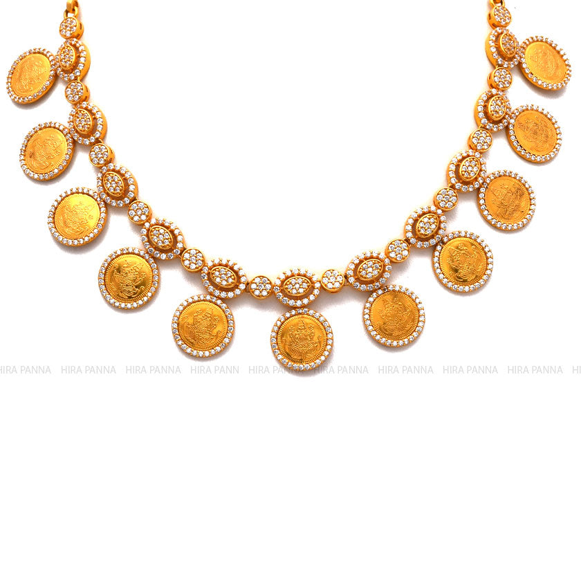 Fancy Lakshmi Kasula Neckwear Set