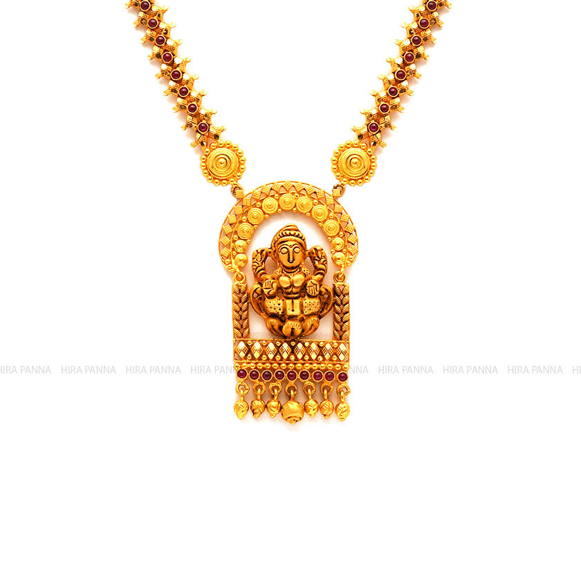 Mat Finish Lakshmi Devi Neckwear Set