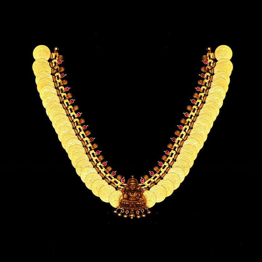 Fancy Lakshmi Kasula Neckwear Set