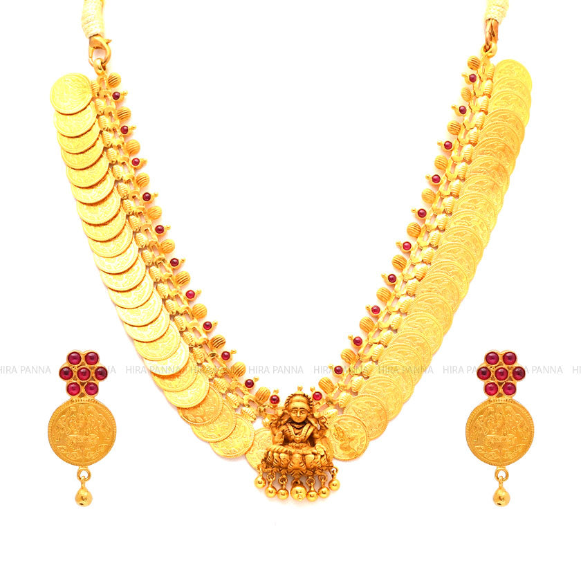 Fancy Lakshmi Kasula Neckwear Set