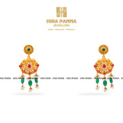 Antique Peacock Mango Neckwear Set