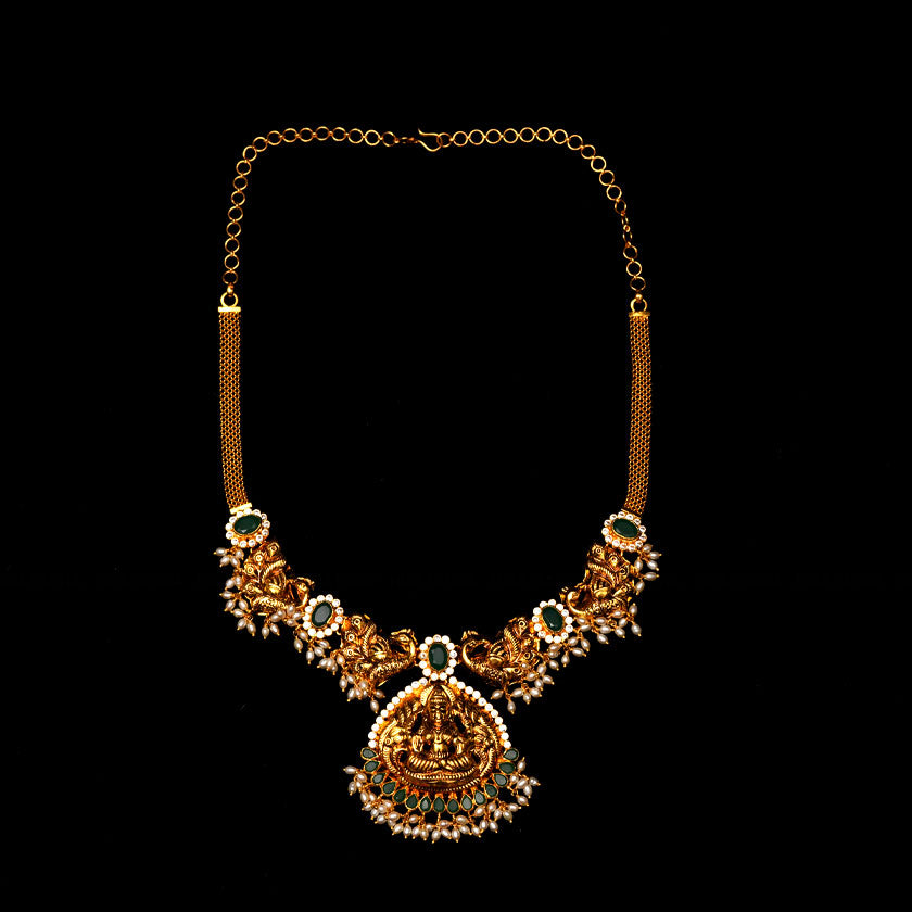 Antique Lakshmi Devi Neckwear