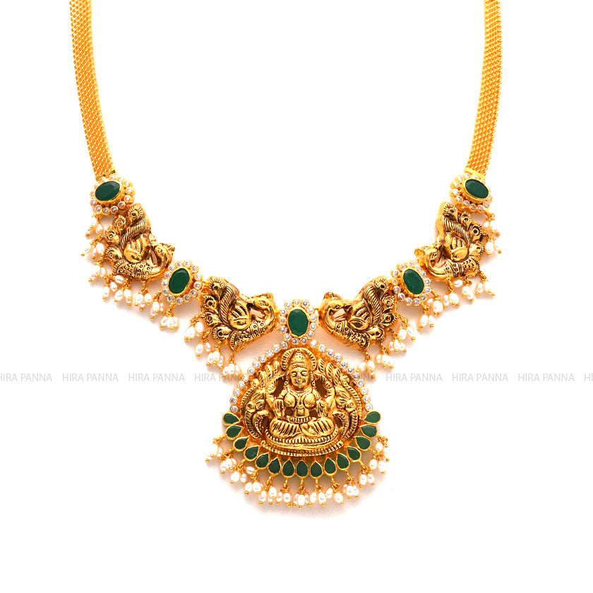 Antique Lakshmi Devi Neckwear