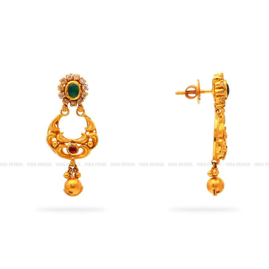 Kundan Nakshi Pendant Set