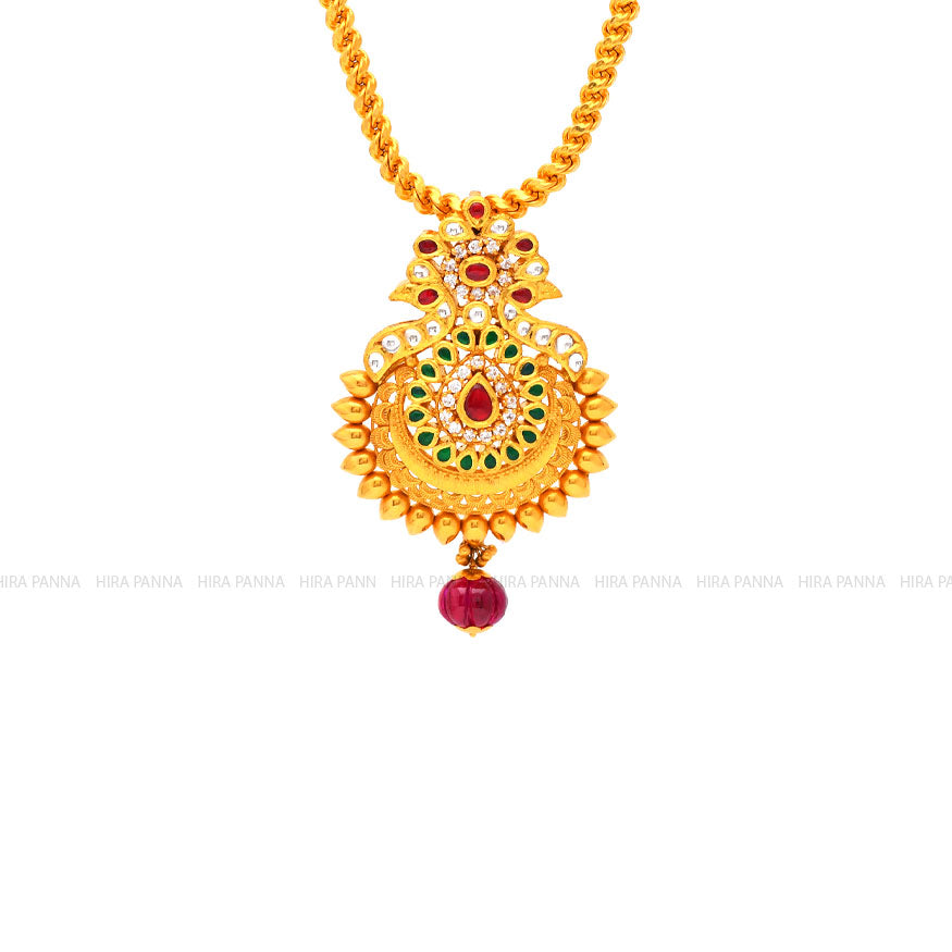 Handmade Kundan Pendant Set