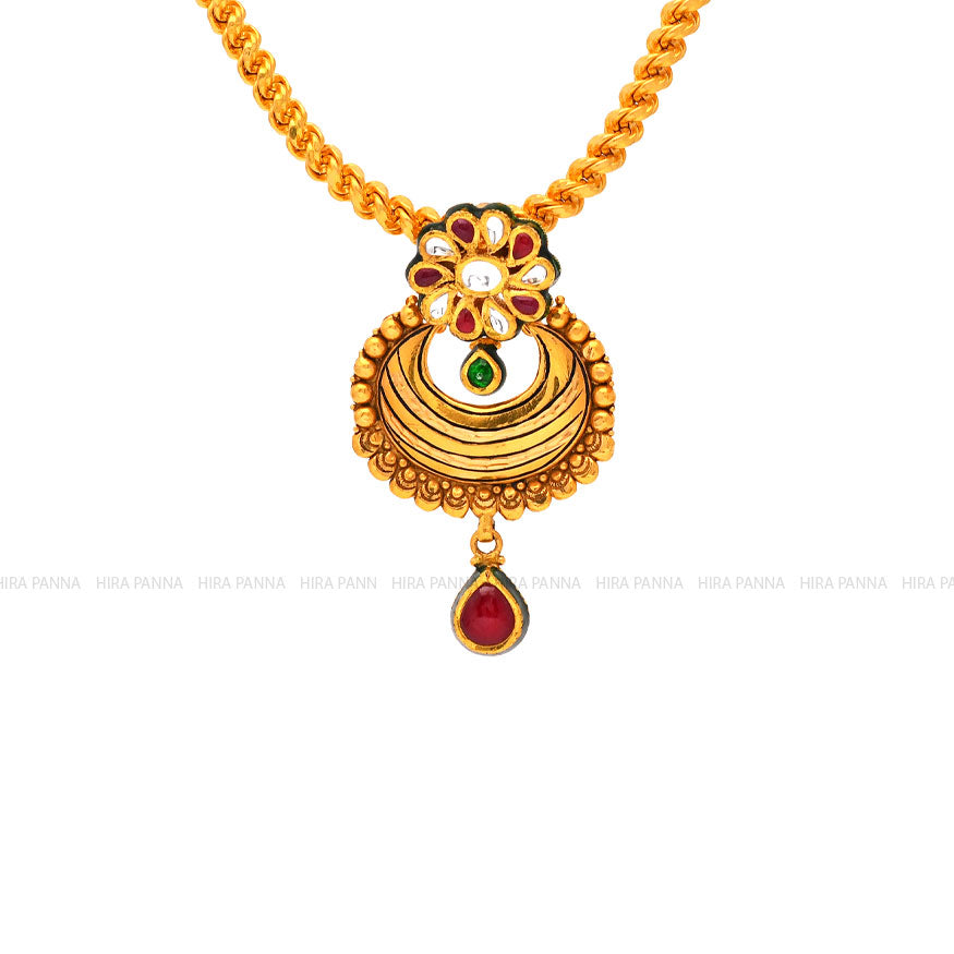 Kundan Pendant Set