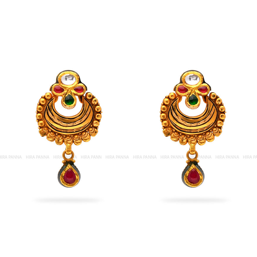 Kundan Pendant Set