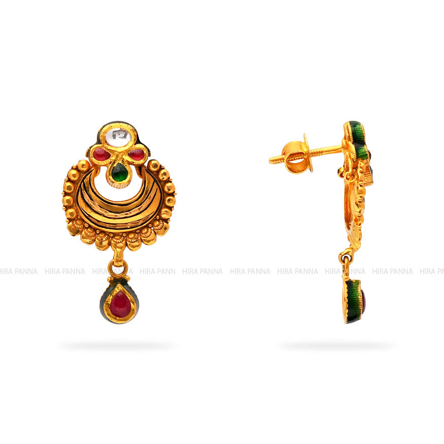 Kundan Pendant Set