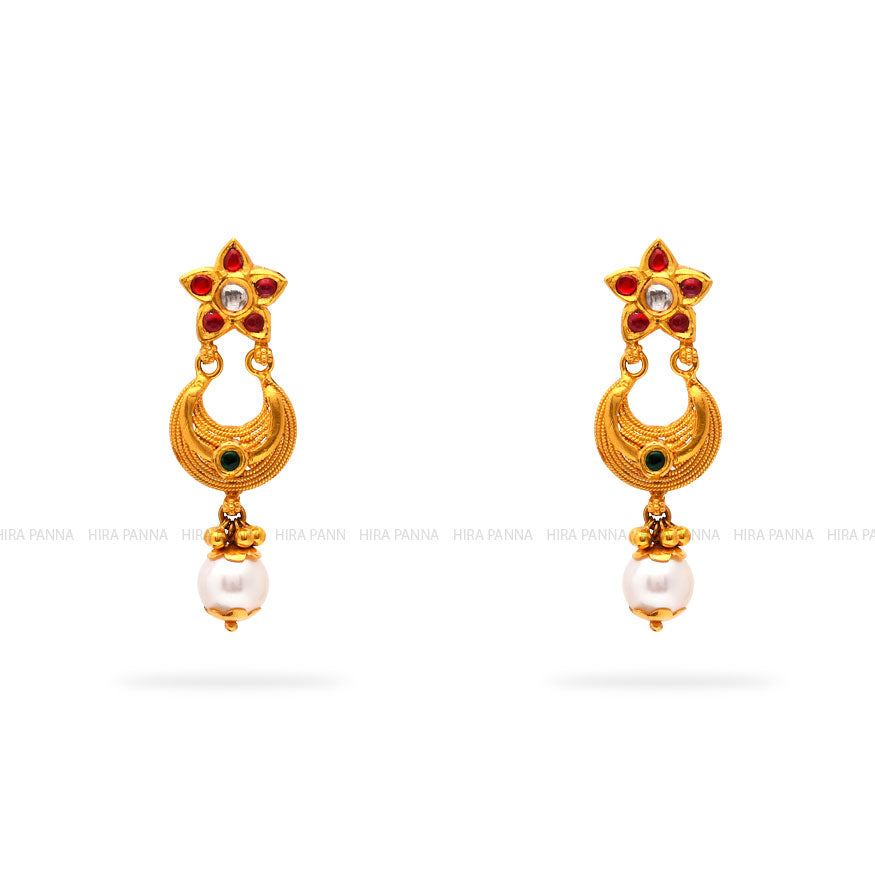 Handmade Kundan Pendant Set