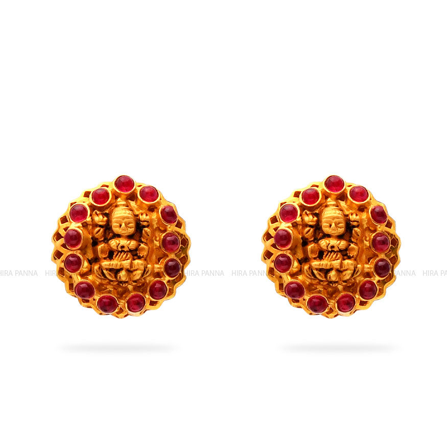 Fancy Lakshmi Devi Pendant Set