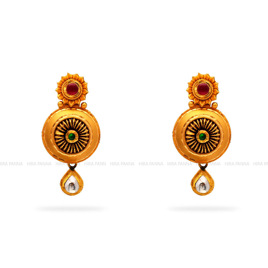 Kundan Pendant Set