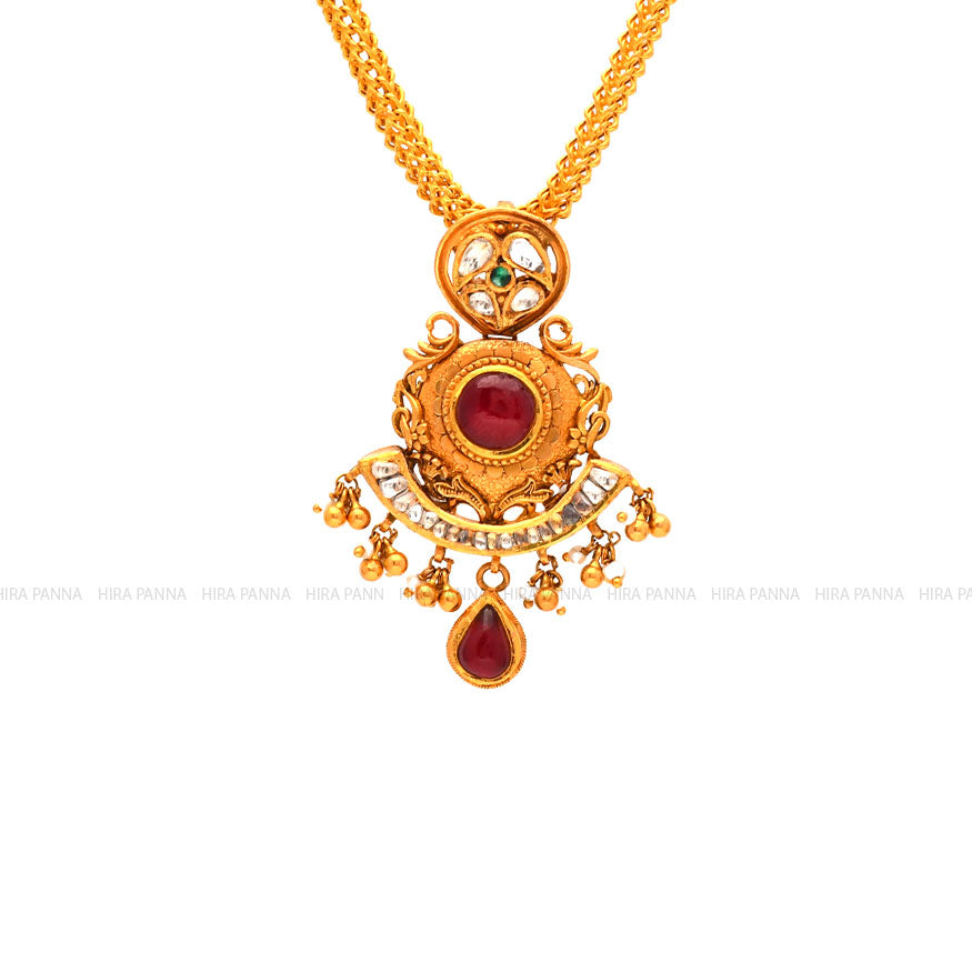 Kundan Pendant Set