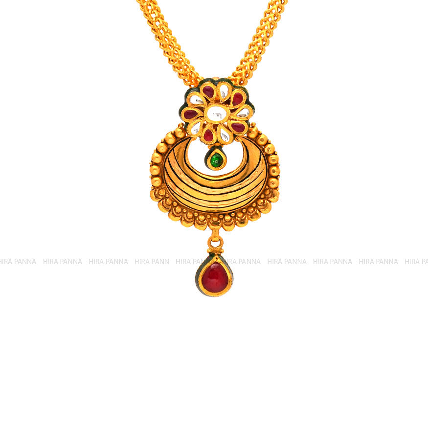 Kundan Pendant Set