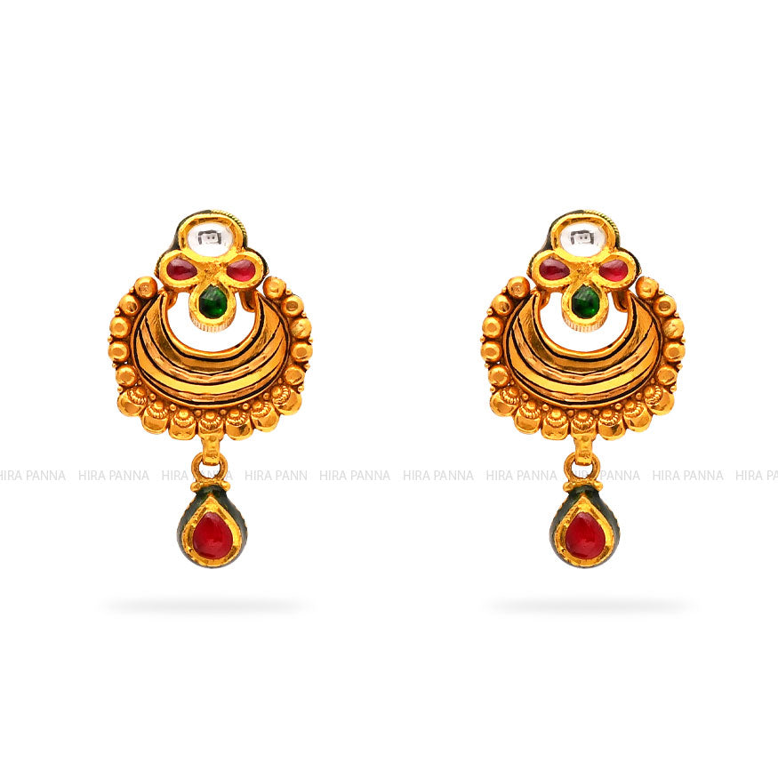 Kundan Pendant Set