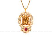 Polki Ganesh Pendant