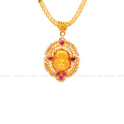 Polki Lakshmi Devi Pendant Set