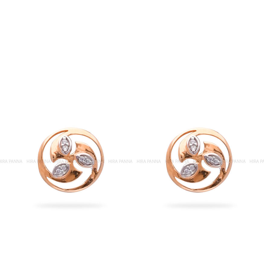 Fancy Rose Gold Pendant Set