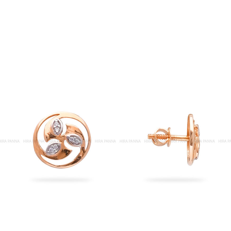 Fancy Rose Gold Pendant Set