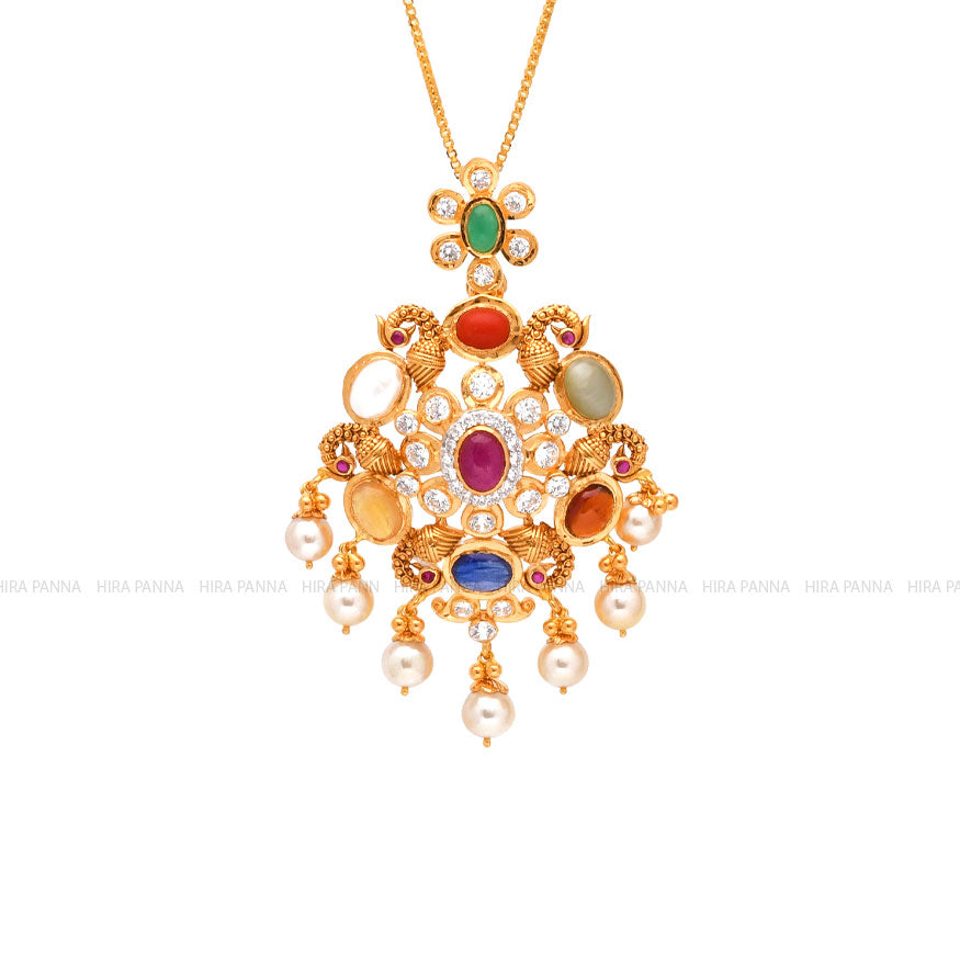 Navaratna Pendant