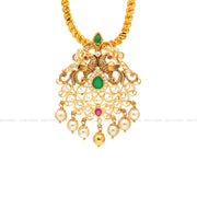 Fancy Emerald Pendant