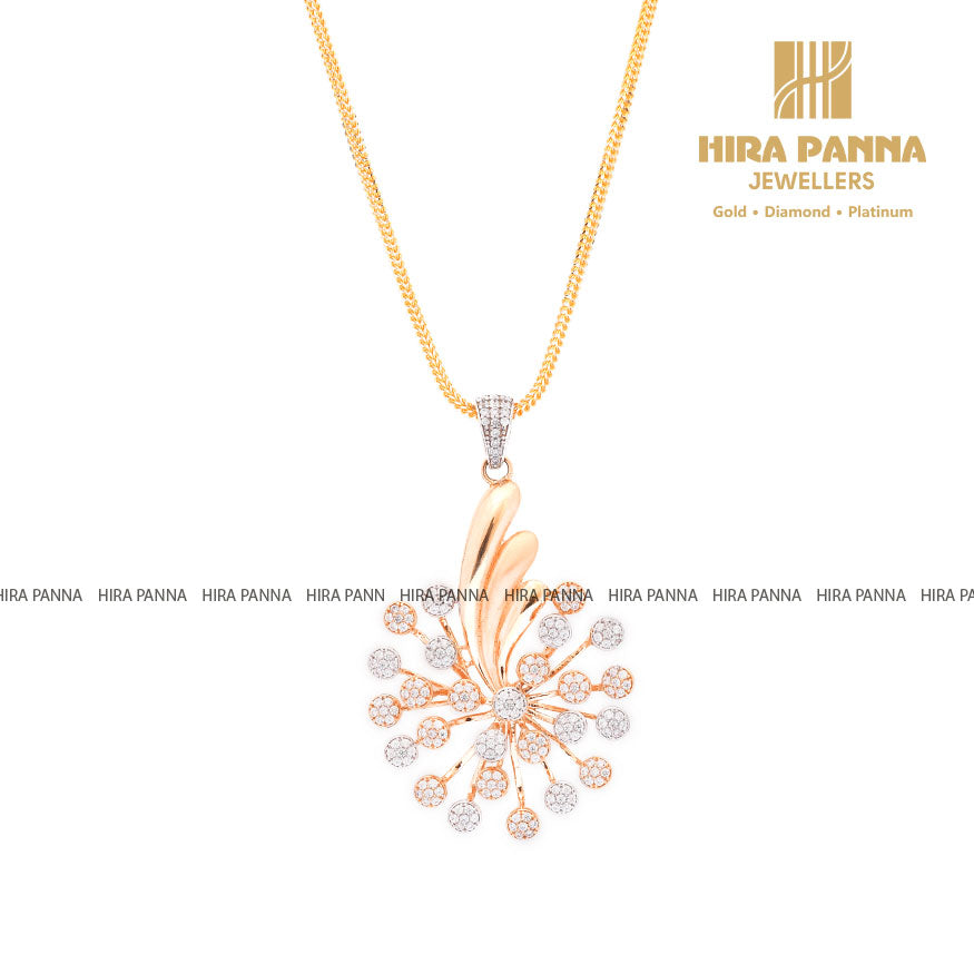 Rose Gold Pendant Set