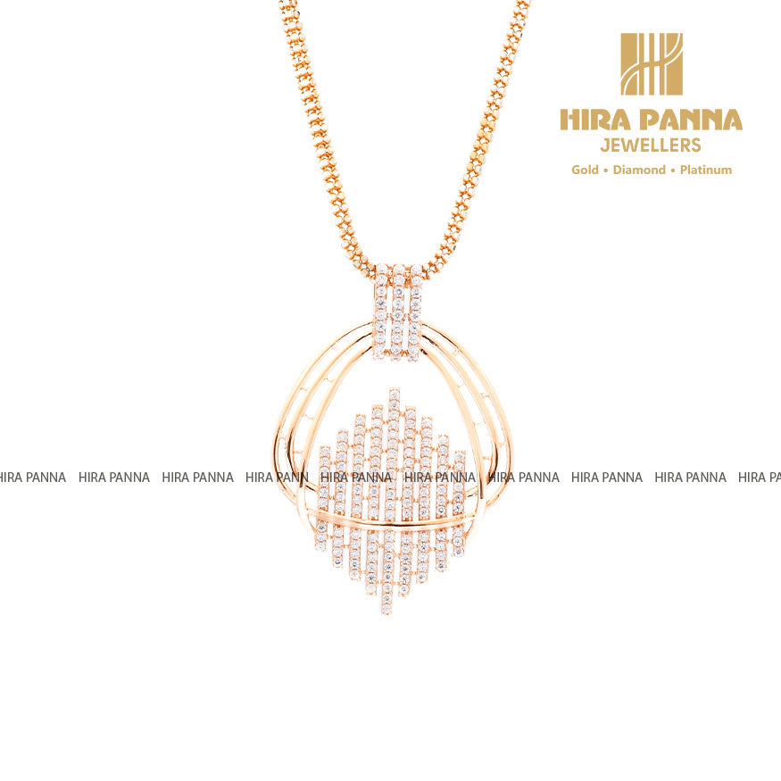 Rose Gold Pendant Set