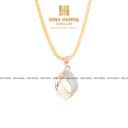 Rose Gold Pendant Set