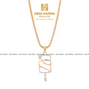 Rose Gold Pendant Set