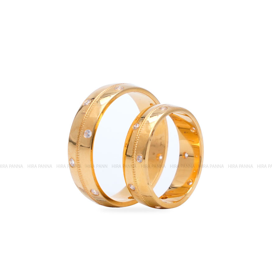 Couple Band Rings