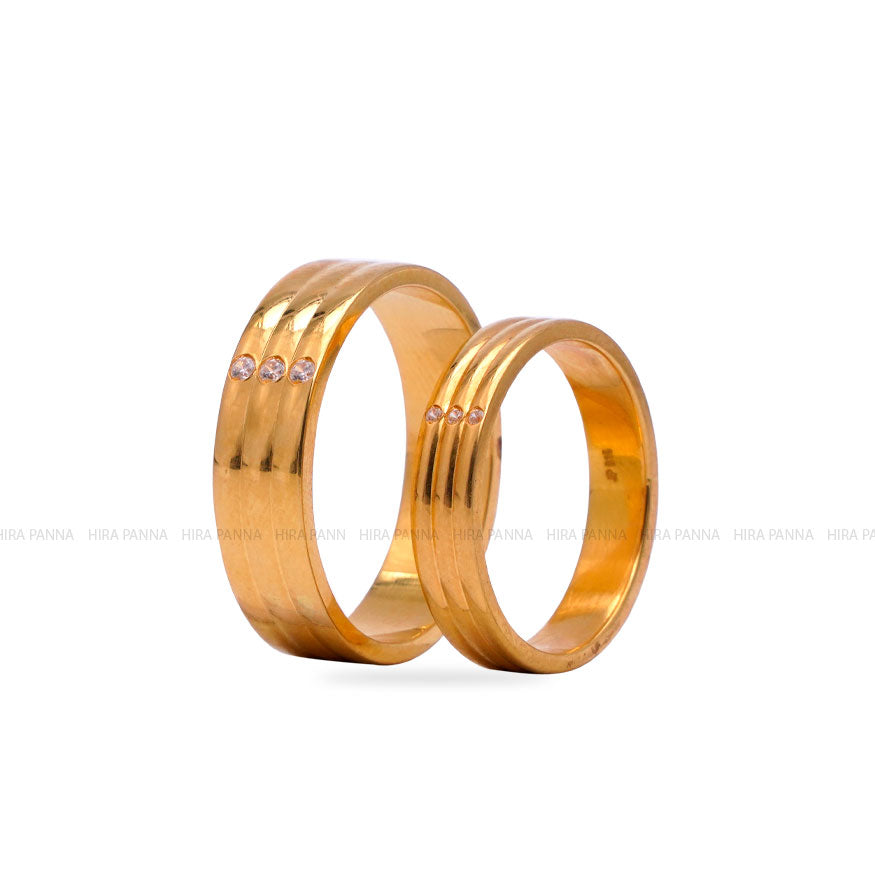 Couple Band Rings