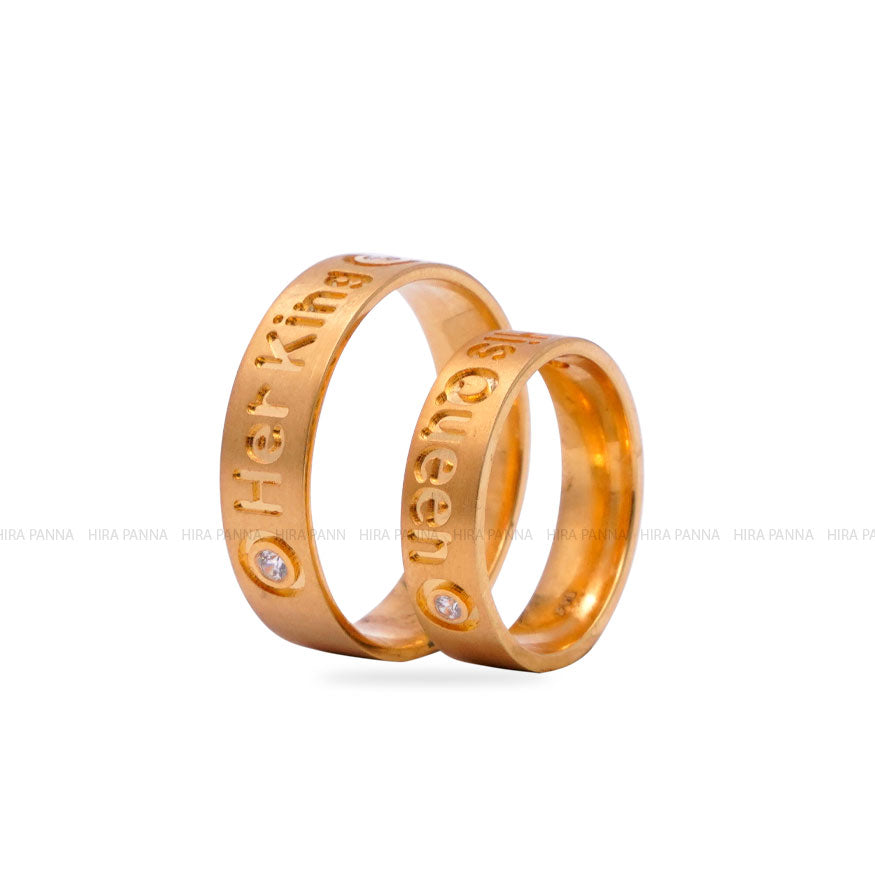 Couple Band Rings