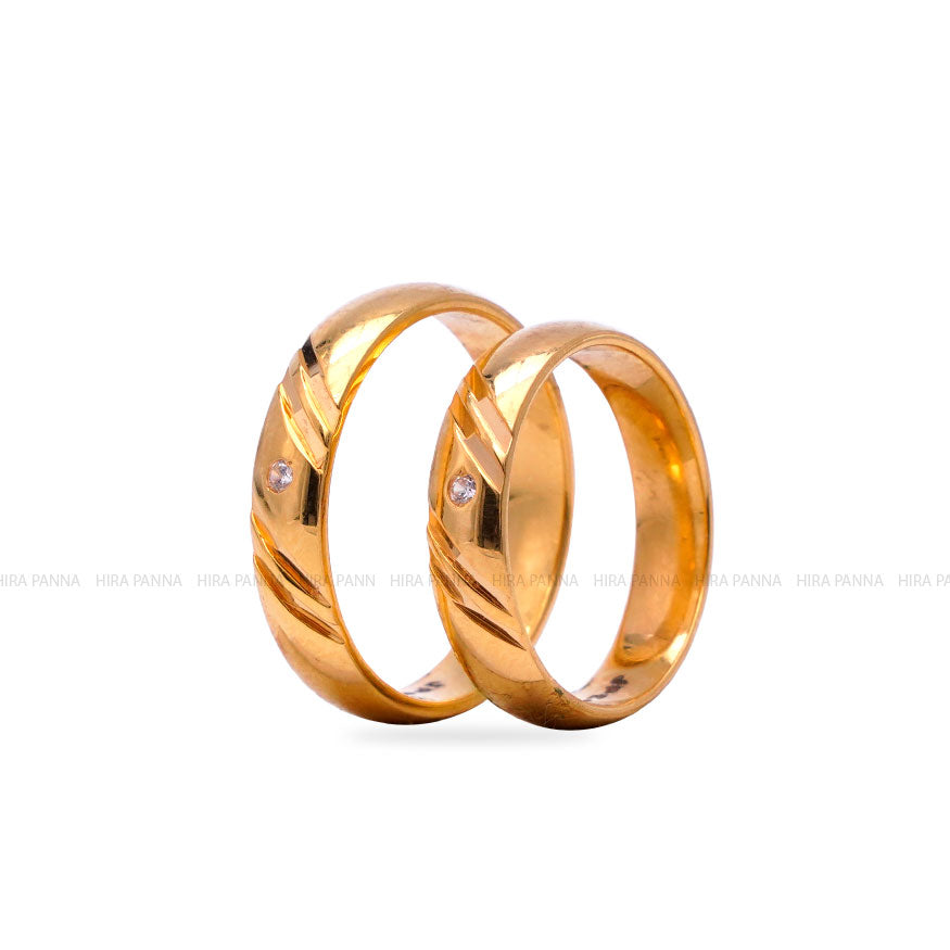 Couple Band Rings