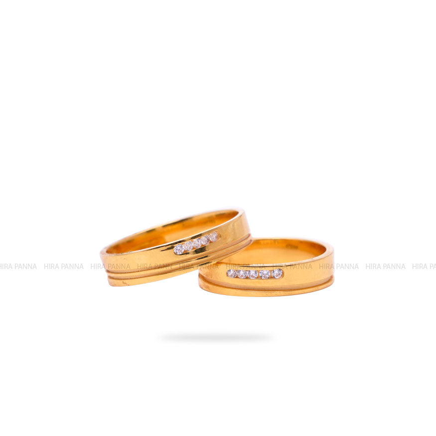 Couple Band Rings